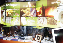 Uses of minerals exhibition