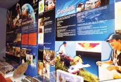 Mineral exploration and marine geology exhibition