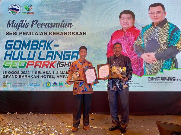 Majlis Perasmian Sesi Penilaian Kebangsaan Gombak-Hulu Langat Geopark (GHLGp) @ Grand Barakah Hotel, Ampang