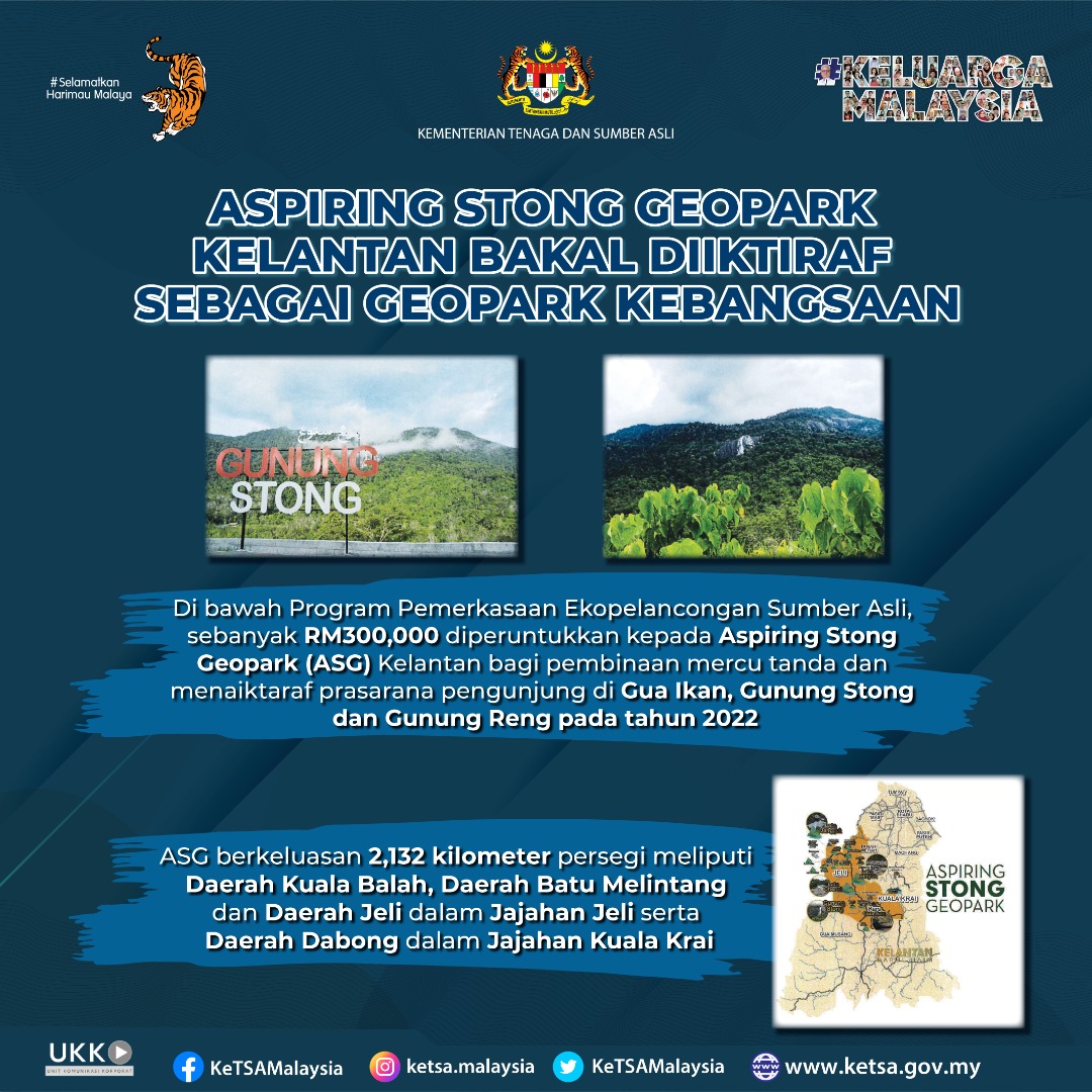 Aspiring Stong Geopark Kelantan Bakal Diiktiraf Sebagai Geopark Kebangsaan