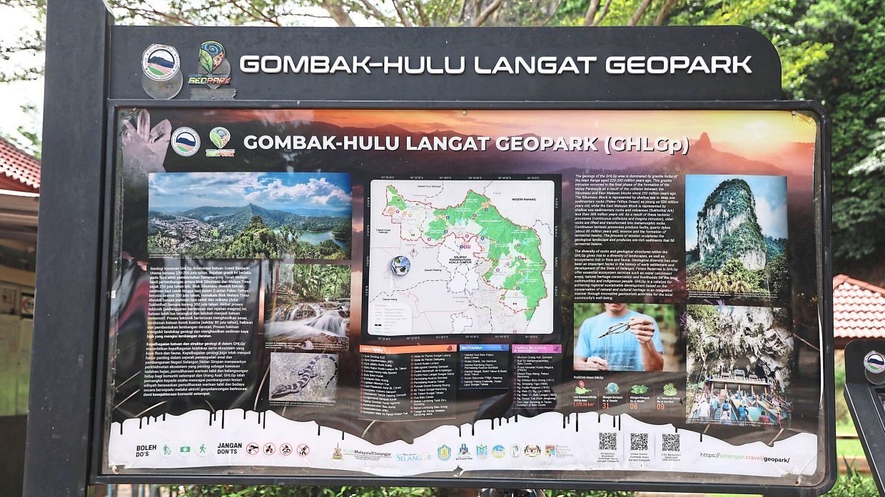 Gua Damai, Batu Arang dan Selayang bakal pacu misi Gombak-Hulu Langat Geopark capai pengiktirafan UNESCO